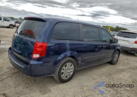 2016 Dodge Grand Caravan Se z USA, uszkodzony, nr VIN 2C4RDGBG6GR243617